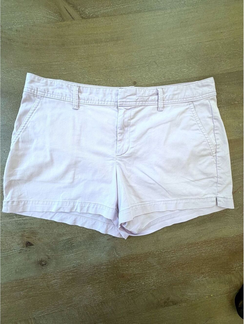 Gap City Short Women's Size 12 Light Purple Cotton Shorts Casual Preppy Summer
